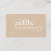 Carte D'accompagnement Oh Baby Boho Moderne Baby shower simple couche (Devant)