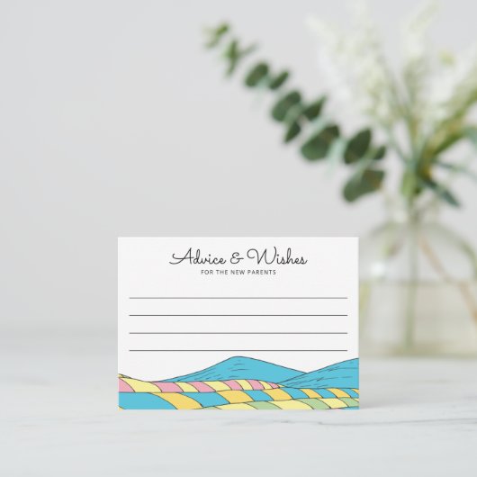 Carte D'accompagnement Oh, Baby, les endroits où tu iras conseil (Debout devant)