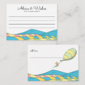 Carte D'accompagnement Oh, Baby, les endroits où tu iras conseil (Devant / Derrière)