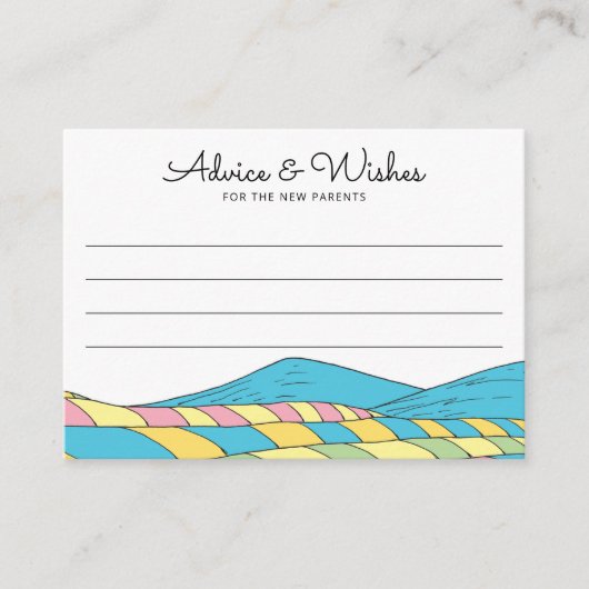 Carte D'accompagnement Oh, Baby, les endroits où tu iras conseil (Devant)