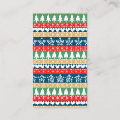 Carte D'accompagnement Oh ! Baby shower de pain d'épices (Dos)