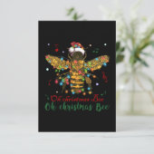 Carte D'accompagnement Oh Christmas Bee | Oh Christmas Bee (Debout devant)