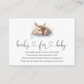 Carte D'accompagnement Oh Deer Livres Baby showers Pour Bébé (Devant)