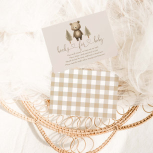 Carte D'accompagnement On Peut À Peine Attendre Les Livres D'Ours De Bois