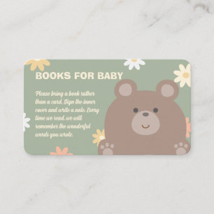Carte D'accompagnement On Peut Attendre Des Livres Baby showers Pour Bébé