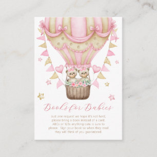 Carte D'accompagnement On peut attendre des livres pour filles jumelles p