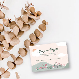 Carte D'accompagnement On peut attendre maman Bear Diaper Ticket