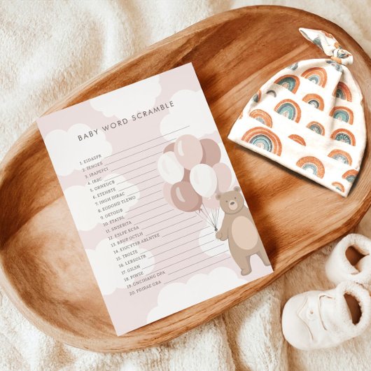 Carte D'accompagnement On Peut Attendre | Mot Bébé rose