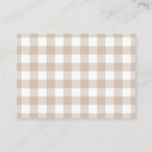 Carte D'accompagnement On Peut Attendre Teddy Bear Diaper Raffin (Dos)