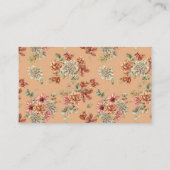 Carte D'accompagnement Orange Citrouille & Baby shower Dahlia Demande de  (Dos)