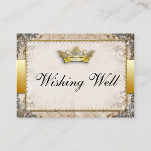 Carte D'accompagnement Ornat Fairytale Storybook Wishing Well Cards