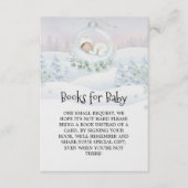 Carte D'accompagnement Our Little Snowbaby is on the way First Library (Devant)