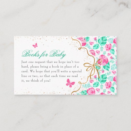 Carte D'accompagnement Our Lovely One Baby Shower (Devant)