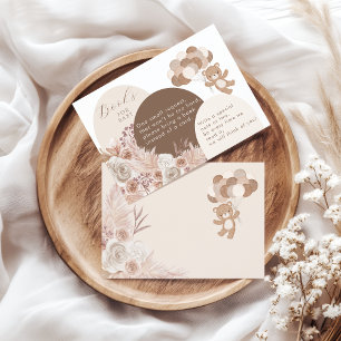 Carte D'accompagnement Ours en peluche Barely Wait Livres pour bébé