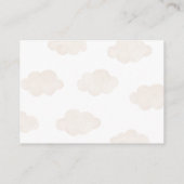 Carte D'accompagnement Ours En Teddy Rose Air Chaud Balloon Affichage Dou (Dos)