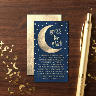 Carte D'accompagnement Over The Moon Livres de Fête Prénatale pour Bébé