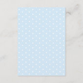 Carte D'accompagnement Pale Blue Grand Millennial Books for Baby Request (Dos)