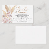 Carte D'accompagnement Pampas Grass desert Livres pour bébé (Devant / Derrière)