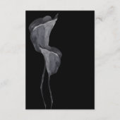 Carte D'accompagnement Pampas Grass Floral Tropical Détails du Mariage (Dos)