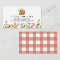 Panier de pique-nique Floral Baby shower Demande d