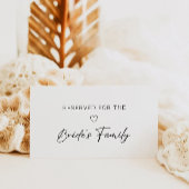 Carte D'accompagnement Panneau Réservé, Panneau Réservé Moderne