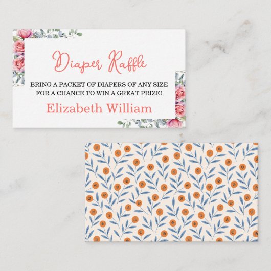 Carte D'accompagnement Paper Napkin (Devant / Derrière)