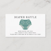 Carte D'accompagnement Papier bleu Bébé Bébé Papier Refroidisseur Voiture (Devant)