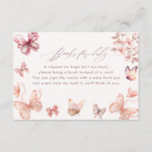 Carte D'accompagnement Papillon Coquette | Papillons Livres pour bébé (Devant)