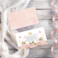 Papillons de la Couronne Livres de douche fleurie