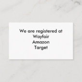 Carte D'accompagnement Papillons & Fleurs dans le registre de mosaïque (Dos)