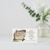 Carte D'accompagnement Parc forestier national Déchets forestiers d'avent (Debout devant)