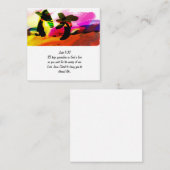 Carte D'accompagnement Parole de Jésus (Devant / Derrière)