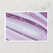 Carte D'accompagnement Parties scintillant Abstraite Strata Détails du Ma (Devant)