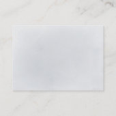 Carte D'accompagnement Parties scintillant bleue étincelante et demande f (Dos)