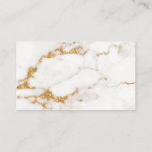 Carte D'accompagnement Parties scintillant en marbre moderne Wishing well (Dos)