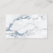 Carte D'accompagnement Parties scintillant moderne en marbre Wishing well (Dos)