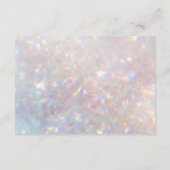 Carte D'accompagnement Parties scintillant moderne étincelle (Dos)