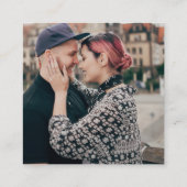 Carte D'accompagnement Passeport de mariage Pologne QR (Dos)