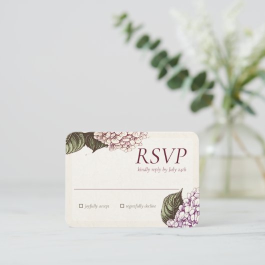 Carte D'accompagnement PASSION | Wedding Invite RSVP (Debout devant)
