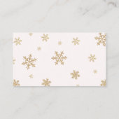 Carte D'accompagnement Pastel Pink Nutcracker Diaper Raffle Card Baby (Dos)