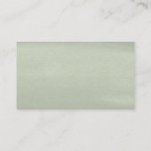 Carte D'accompagnement Pastel Roses Roses Roses Roses Verdure Baby shower (Dos)