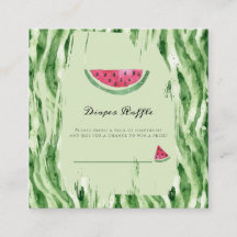 Pastèque Douce Fille Été Tirage au Sort de Couches