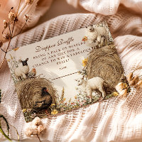 Pastoral Campagne Grange Diapper Raffe