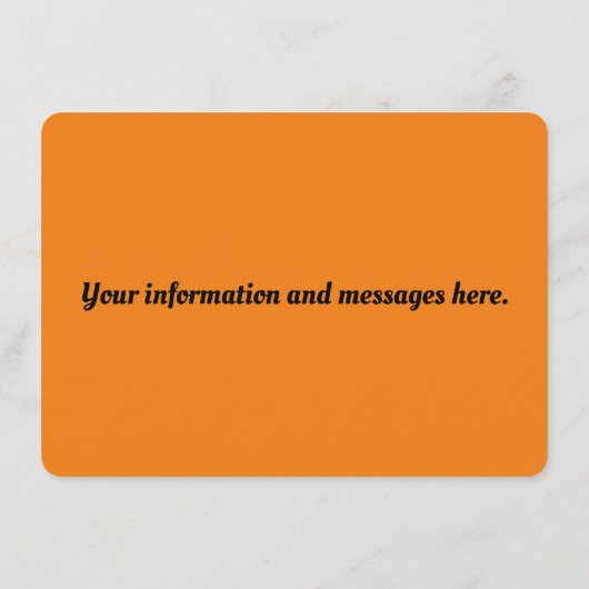 Carte D'accompagnement Paysage nocturne; chasse ou moisson lune (Dos)