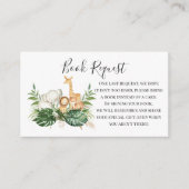 Carte D'accompagnement Paysages Et Safari Animaux Sur Demande (Devant)