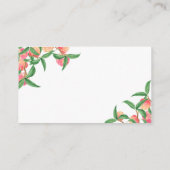 Carte D'accompagnement Peachs - Display douche (Dos)