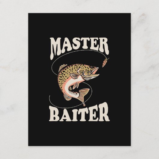 Carte D'accompagnement Pêcheur d'appât Maître (Devant)