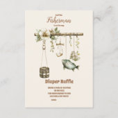 Carte D'accompagnement Pêcheur Little Fisherman en plein air Tirage de co (Devant)