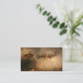 Carte D'accompagnement Père Noël par William Holbrook Beard (Debout devant)