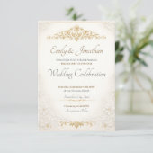Carte D'accompagnement Personalized Editable Wedding Enclosure Cards (Debout devant)